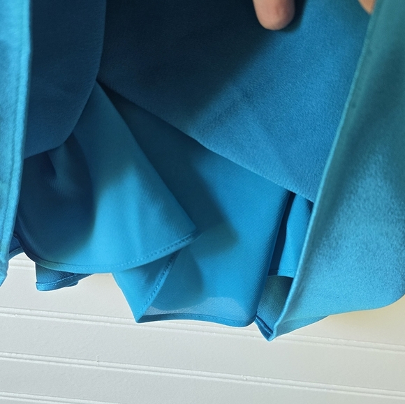 NWT Alice & Olivia Ocean Blue Harmony Mini Sun Dress 4 Sundress - Picture 4 of 9